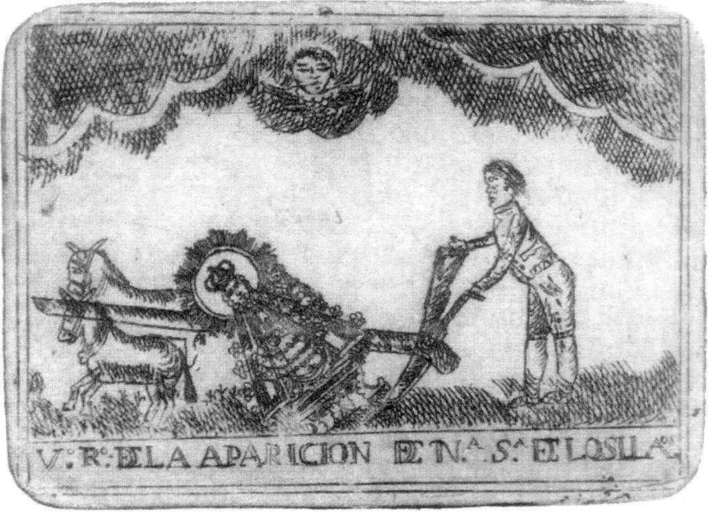 1447 - Grabado Aparición Virgen de los Llanos
