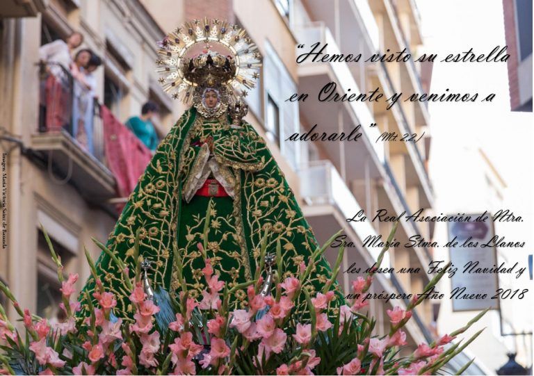 La Junta Directiva de la Real Asociación os desea una Feliz Navidad y un próspero año nuevo 2018.