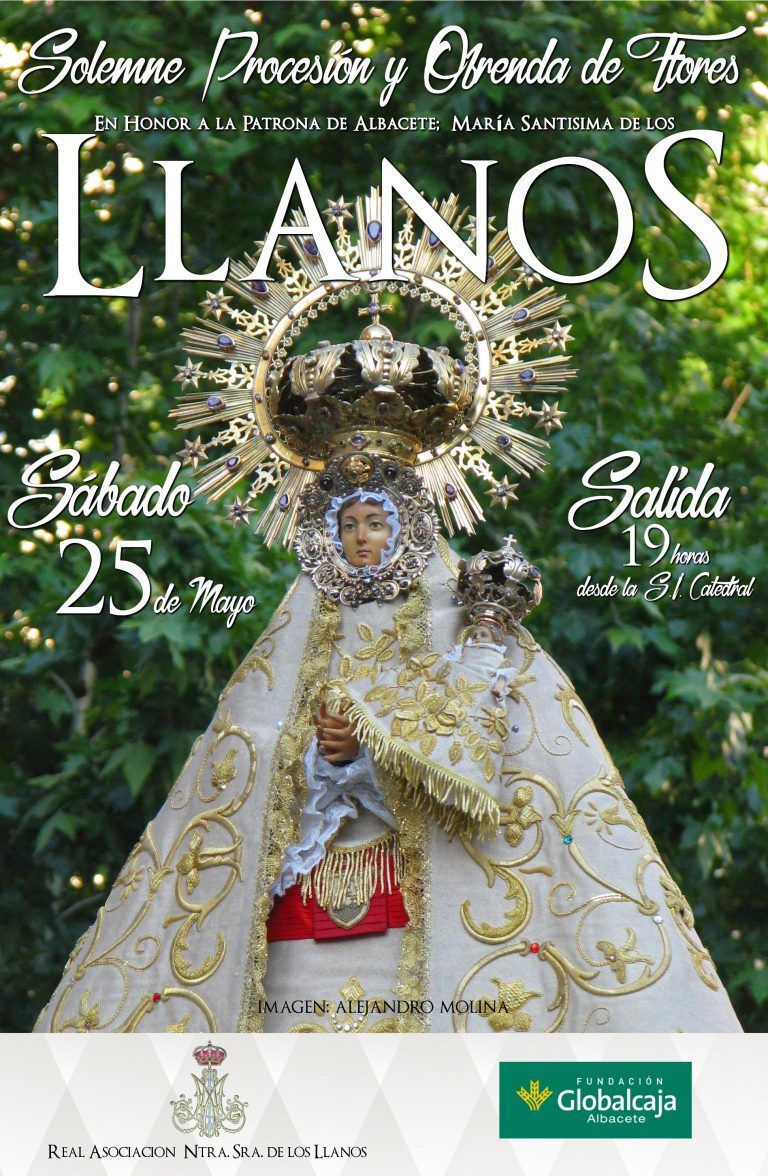 NOVEDADES PROCESIÓN Y OFRENDA DE FLORES A LA VIRGEN DE LOS LLANOS
