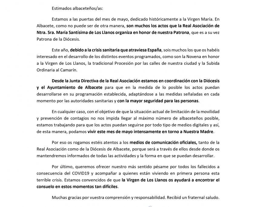 Comunicado Oficial