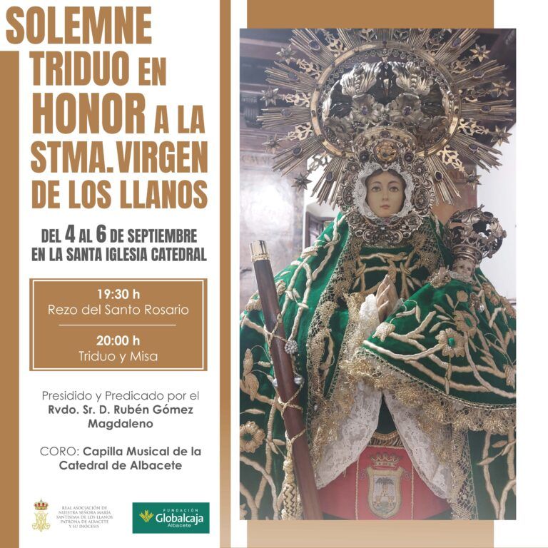 Solemne Triduo en Honor a la Virgen de los Llanos 2024
